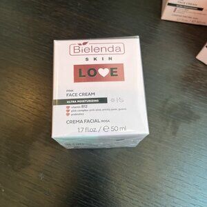Bielenda Skin Love Strongly Moisturizing Pink Cream Brand New Sealed 1.7 fl oz